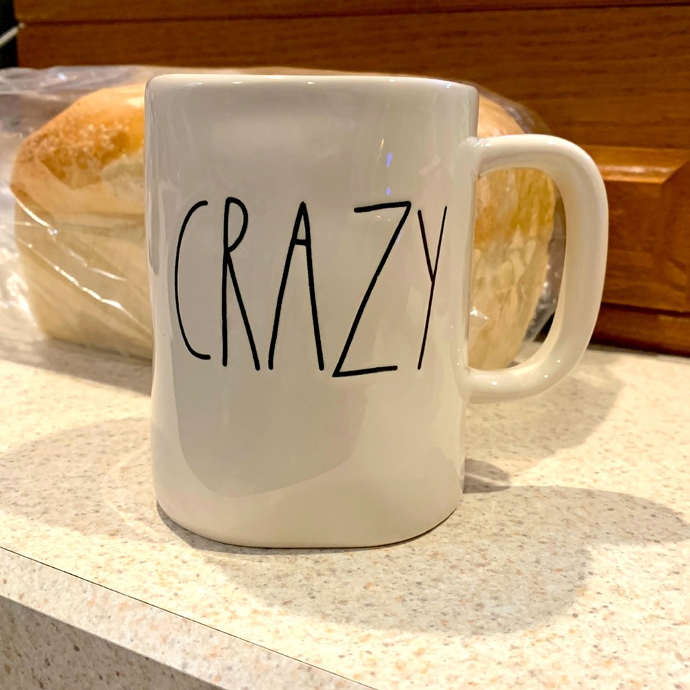 Rae Dunn Crazy Mug